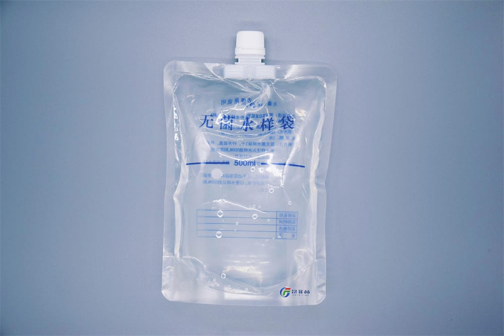 Sachet stérile pour prélèvement d’eau